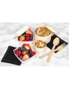 Łyżki drewniane 15,8 cm, 100 sztuk - Sztućce 2