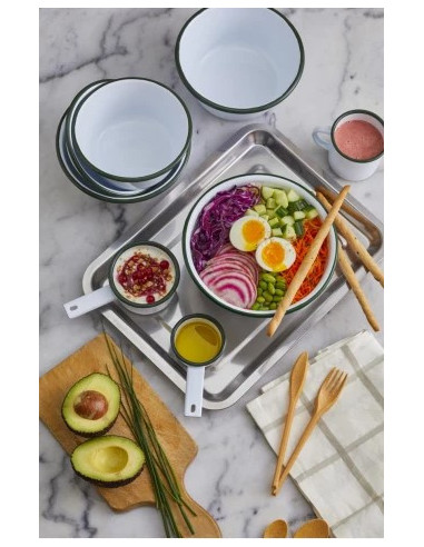 Widelce wielokrotnego użytku BIO, 18 cm, 50 sztuk - Sztućce