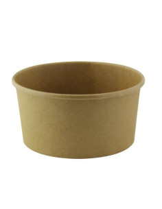 Miski z kartonu niezawierającego plastiku KRAFT, poj. 480 ml, 45 sztuk - Miski