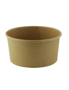 Miski z kartonu niezawierającego plastiku KRAFT, poj. 900 ml, 45 szt - Miski