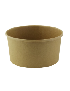 Miski z kartonu niezawierającego plastiku KRAFT, poj. 700 ml, 45 sztuk - Miski