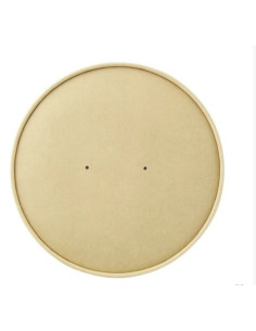 Pokrywki papierowe do misek KRAFT 18,5 cm, 45 sztuk - Miski