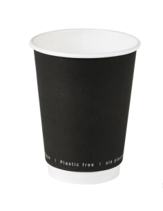 Kubki papierowe dwuwarstwowe bez plastiku 350 ml, 25 sztuk - Kubki