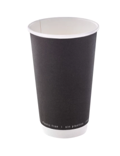 Kubki papierowe dwuwarstwowe bez plastiku 460 ml, 25 sztuk - Kubki