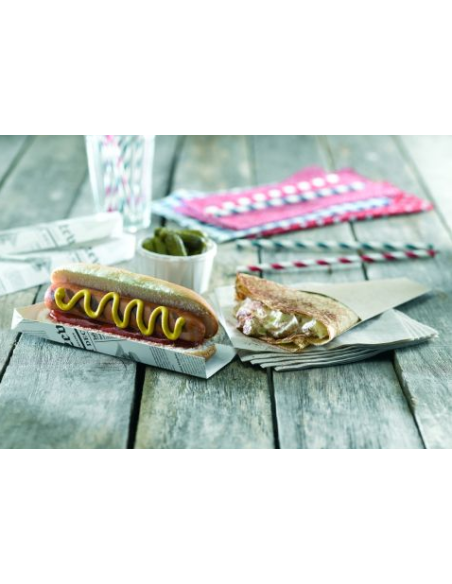 Serwetki papierowe 1-warstwowa 300x300mm 100 sztuk - Serwetki