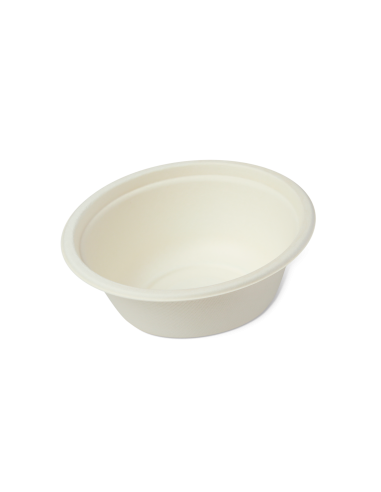 Miski z pulpy drzewnej okrągłe 350ml, 50 szt - Miski