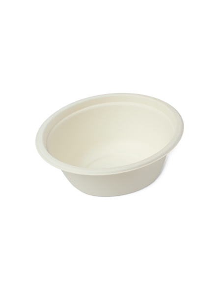Miski z pulpy drzewnej okrągłe 350ml, 50 szt - Miski