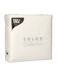 Serwetki papierowe jedno warstwowe 33 x 33 cm 1/4, 100 sztuk - Serwetki