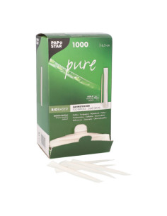 Wykałaczki drewniane pakowane pojedynczo 6,5 cm, 1000 szt - Wykałaczki