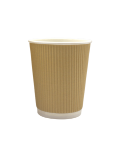 kopia Kubki papierowe białe bez plastiku 250 ml, 50 sztuk - naturpa...