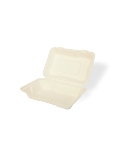 Pojemnik z pulpy drzewnej 1 komorowe 23,5 x 16,5 x 7,5cm, 50 szt. - Pojemniki na wynos