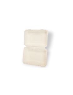 Pojemnik z pulpy drzewnej 1 komorowe 23,5 x 16,5 x 7,5cm, 50 szt. - Pojemniki na wynos 2