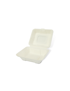 Pojemniki z pulpy drzewnej 1 komorowe 18,7 x 16 x 7,5 cm, 50 szt. - Pojemniki na wynos 2