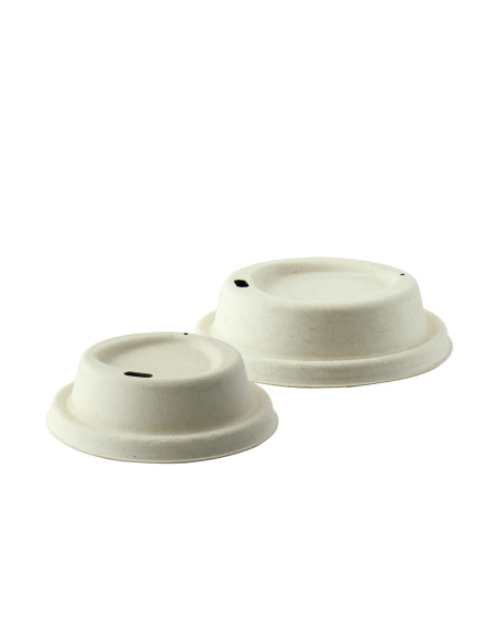 Pokrywki do kubków papierowych, do gorących napojów, 9 cm, 100 sztuk - Kubki